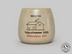 Germany, Wehrmacht. A Christmas 1940 Commemorative Tankard