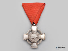 Hungary, Regency. An Order Of The Holy Crown, Silver Cross, Civil Division