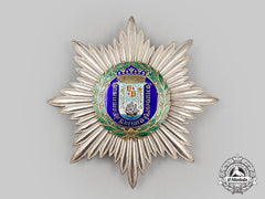 Spain, Fascist State. A Breast Star Of Institute Of Hispanic Culture, C. 1950