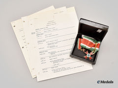 Brazil, Republic. An Order Of Solidarity, Commander To Nasa Apollo 11 Astronaut Buzz Aldrin