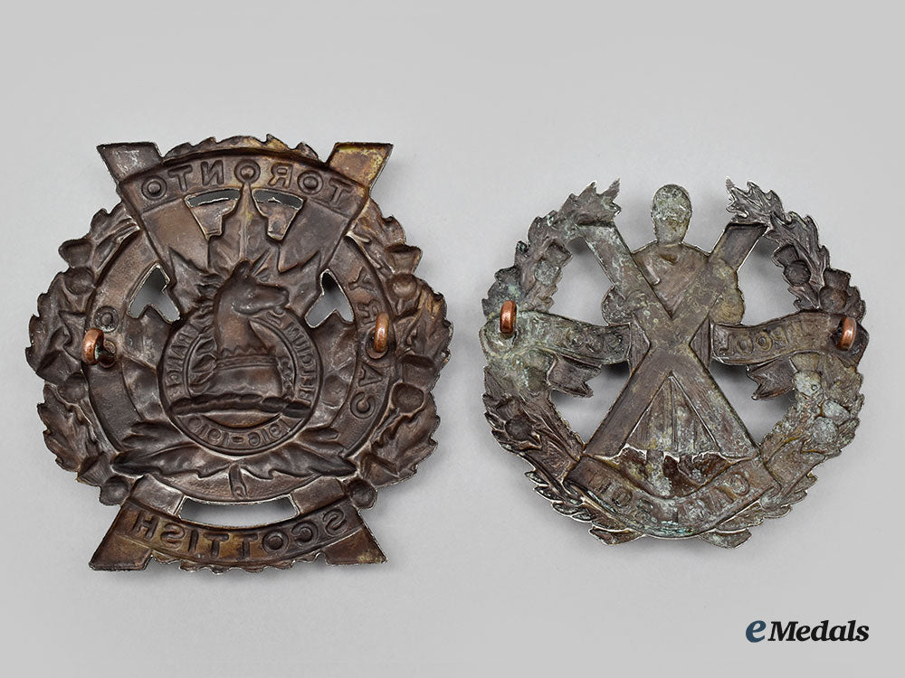 canada,_united_kingdom._two_second_war_officer's_glengarry_badges_l22_mnc7889_490_1