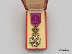 Belgium, Kingdom. An Order Of Leopold, Officer, Military Division To Nasa Apollo 11 Astronaut Buzz Aldrin