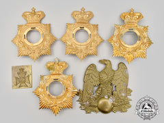 United Kingdom; France, Third Republic. A Lot of Six Bronze-Based Items