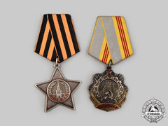 Russia, Soviet Union. Two Iii Class Glory Awards