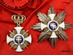 Serbia, Kingdom. An Order Of The Star Of Karageorg, I Class Grand Cross Set With Swords By Bertrand, C.1915