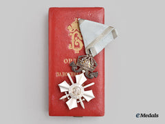 Bulgaria, Kingdom. An Order Of Military Merit, Vi Class, Cased
