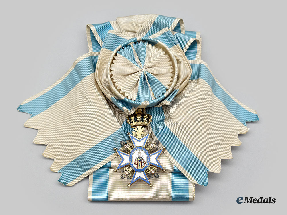 serbia,_kingdom._an_order_of_st._sava,_i_class_grand_cross_set_by_shied,_c.1905_l22_mnc8621_845