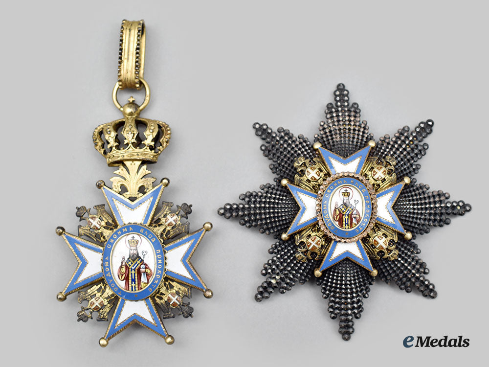 serbia,_kingdom._an_order_of_st._sava,_i_class_grand_cross_set_by_shied,_c.1905_l22_mnc8626_847