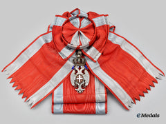 Serbia, Kingdom. An Early Order Of The White Eagle, Grand Cross Badge By G.a. Scheid, C. 1900