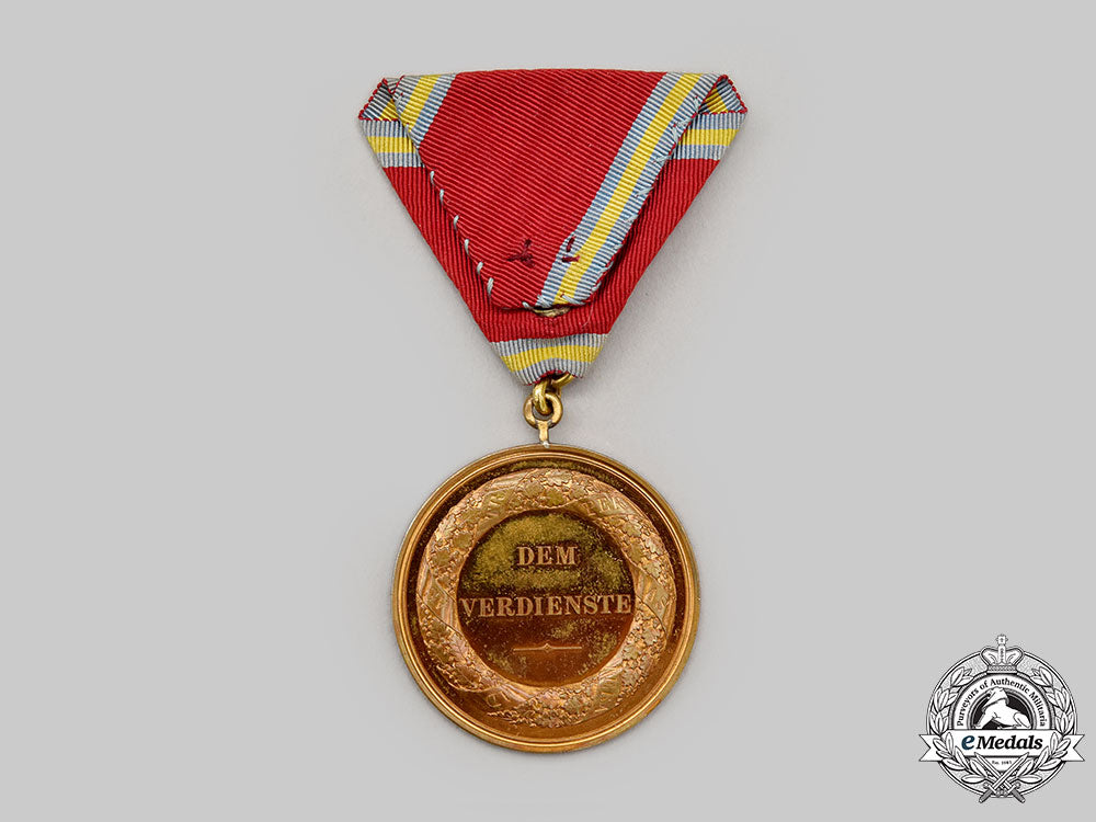 mecklenburg-_schwerin,_grand_duchy._a_civil_merit_medal,_in_bronze,_c.1872_l22_mnc8668_419_1