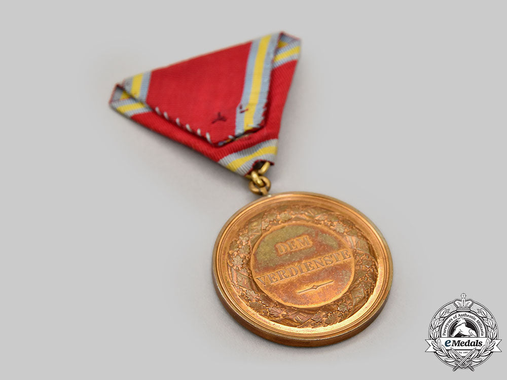 mecklenburg-_schwerin,_grand_duchy._a_civil_merit_medal,_in_bronze,_c.1872_l22_mnc8669_421_1
