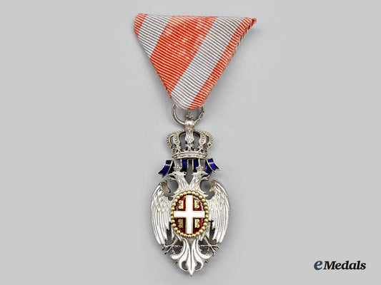 serbia,_kingdom._an_order_of_the_white_eagle,_v_class,_by_karl_fischmeister,_c.1900_l22_mnc8822_925_1