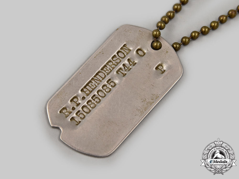 united_states._a_unique_lot_of_wings_and_coins_sweetheart_bracelets_and_japanese_occupation_note_of_corporal_henderson’s_air_force_service,1944_l22_mnc8848_897_1