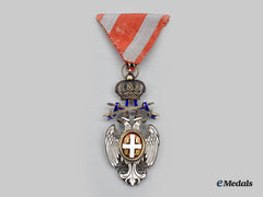 Serbia, Kingdom. An Order Of The White Eagle, Iv Class With Swords, C. 1915