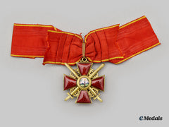 Russia, Imperial. An Order Of St. Anne, Iii Class With Swords, By Dmitri Osipov, C.1917