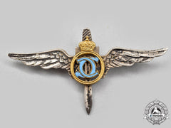 Romania, Kingdom. An Air Force (Roaf) Military Pilot Badge, C.1935
