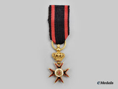 Hesse-Darmstadt, Grand Duchy. An Order Of Ludwig, Miniature Knight’s Cross In Gold, C. 1830