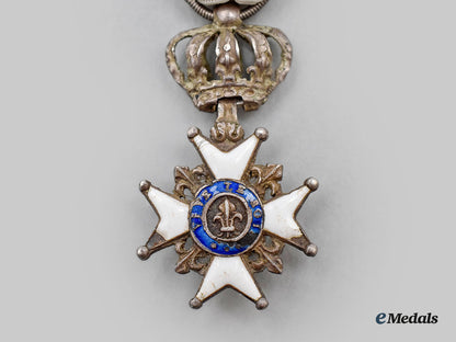 france,_napoleonic_kingdom._a_decoration_of_the_lily,_silver_cross,_c.1820_l22_mnc9563_209