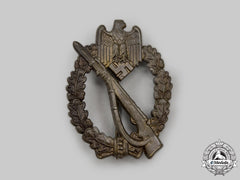 Germany, Wehrmacht. An Infantry Assault Badge, Bronze Grade, By Wilhelm Hobacher