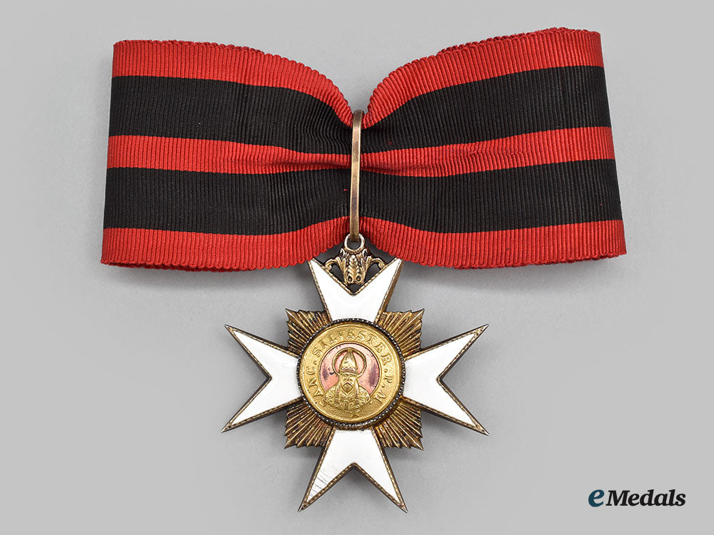 vatican,_city_state._an_order_of_st._sylvester&_of_the_golden_spur,_ii_class_commander,_c.1935_l22_mnc9806_316_1