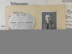 A Group Of Award Documents, Id, Photographs To Oberfeldwebel, 1./Grenad.rgt.267