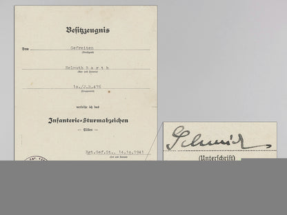 a_group_of_award_documents,_id,_photographs_to_oberfeldwebel,1./_grenad.rgt.267_l_046