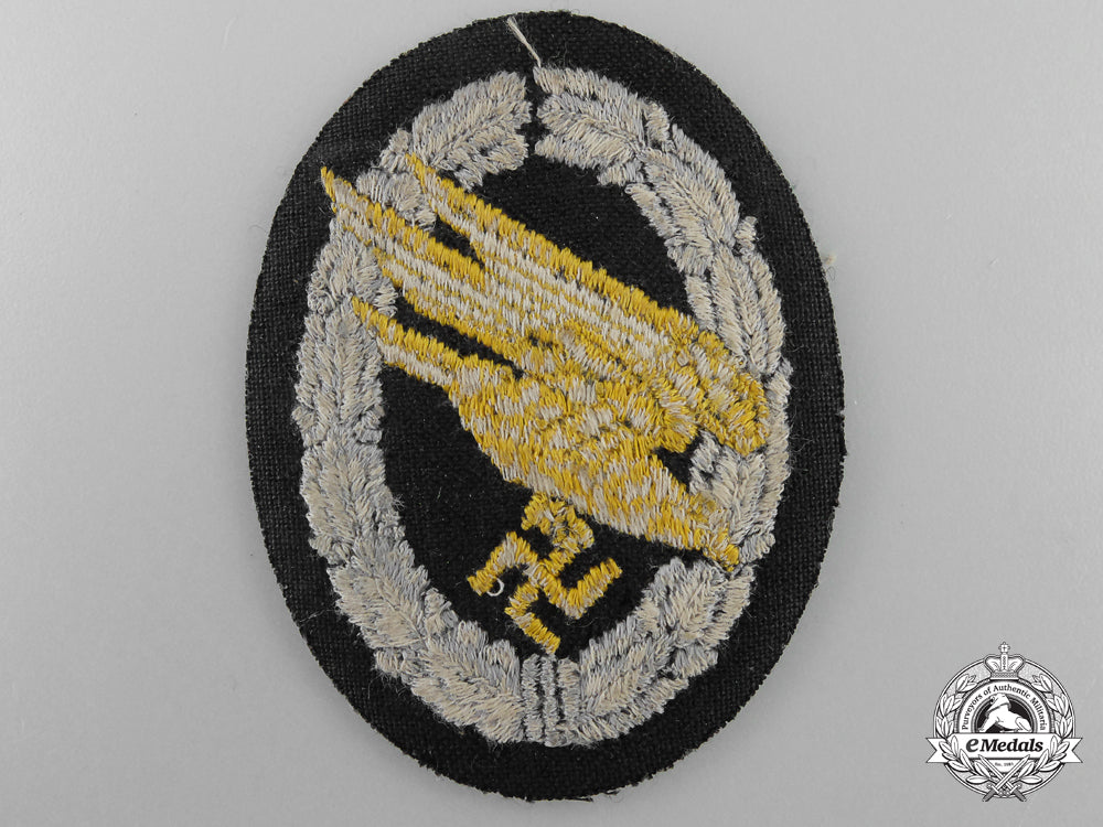 a_luftwaffe_fallschirmjäger_badge;_cloth_version_l_290