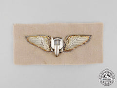 United States. A Bullion United States Army Air Forces Aerial Gunner Badge, C.1945