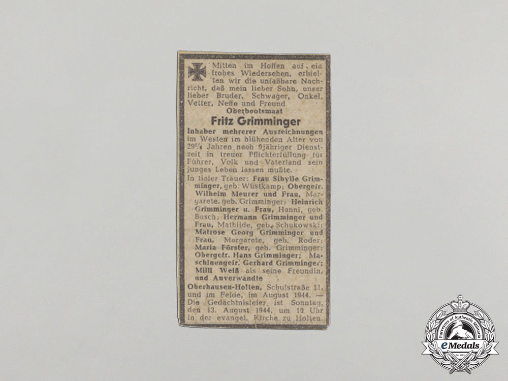 germany,_kriegsmarine._a_document_group_to_matrosenobergefreiter,_torpedoed_in1944_l_880_1_1