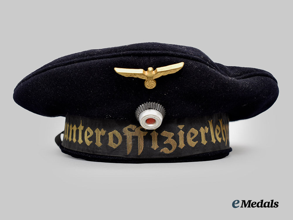 Germany, Kriegsmarine. A Blue Sailor’s Cap, Non-Commissioned Officer Training Department
