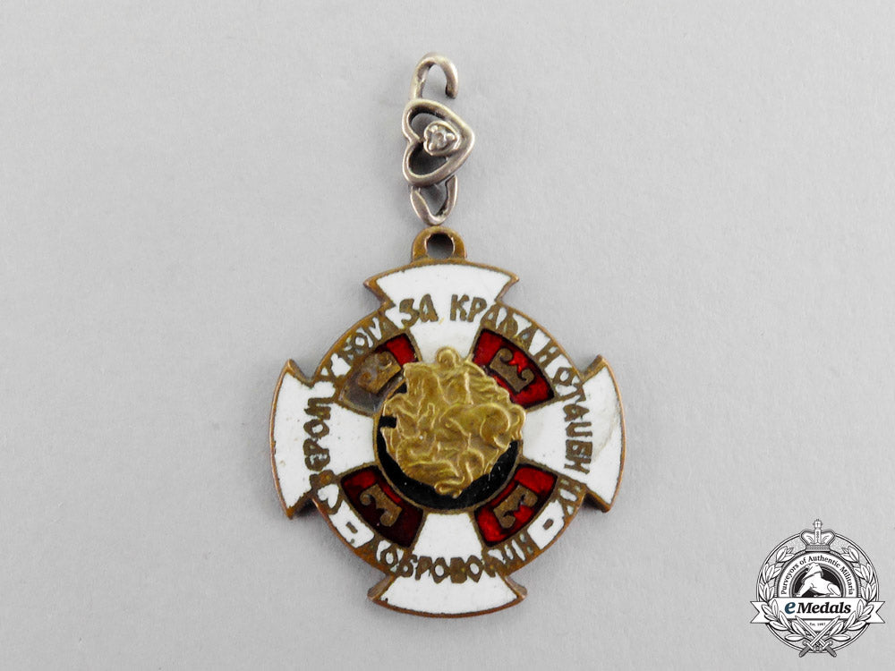 serbia,_kingdom._a_rare_miniature_badge_of_the_serbian_volunteer_corps,_c.1942_m17-1092_1