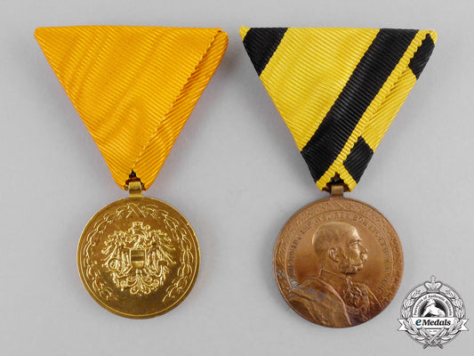 austria,_imperial._two_long_service_medals_m17-1360