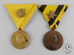 Austria, Imperial. Two Imperial Long Service Medals