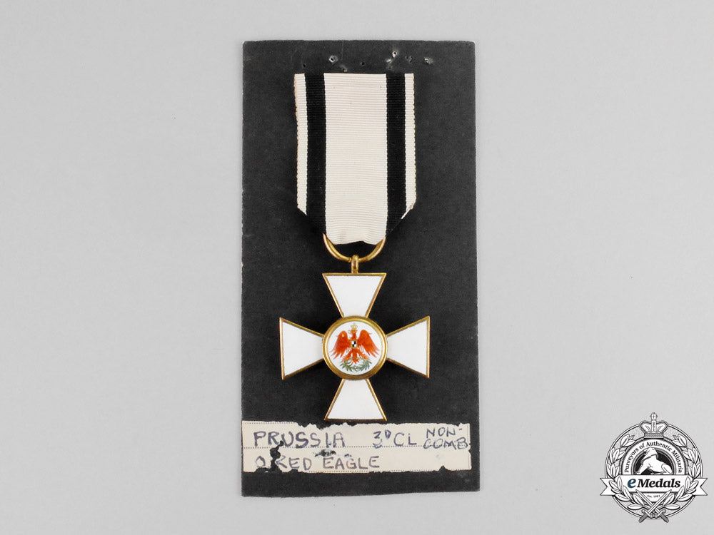 prussia._an_order_of_the_red_eagle_third_class,_for_non-_combatant,_c.1918_m17-2281
