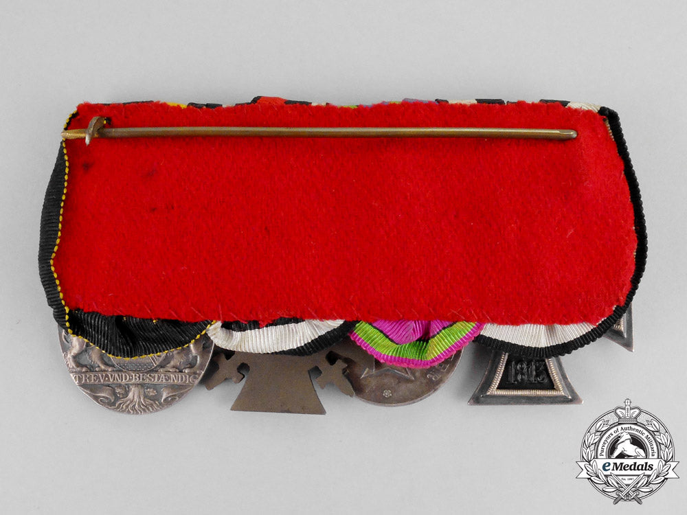 prussia._a_prussian&_saxon_medal_bar,_c.1918_m17-2437