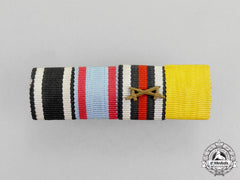 Germany. A First War Period Hesse Honour Decoration Ribbon Bar