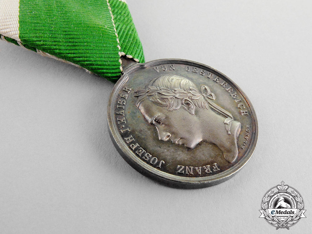 austria,_imperial._a_silver_medal_for_the_defense_of_tirol,1848_m17-3935