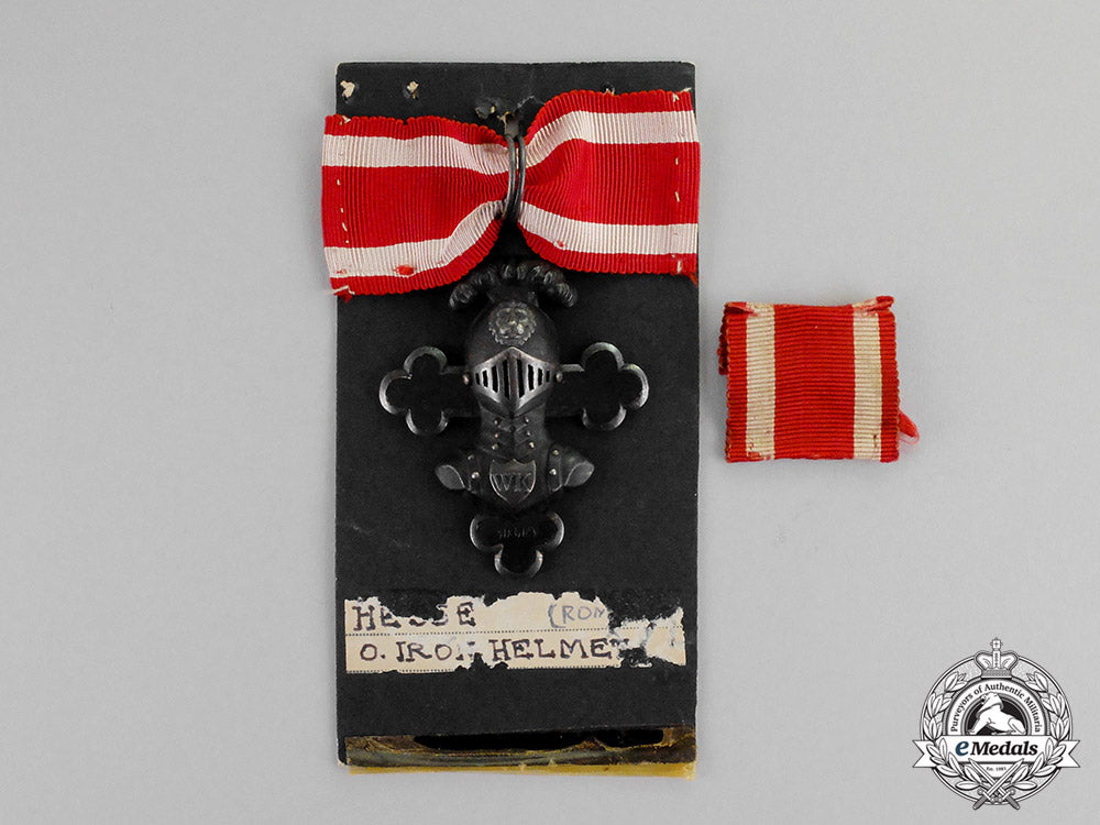 hesse-_kassel._a_brabant_cross_order_of_the_iron_helmet,_by_kumpff,1814_m17-4026