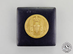 Italy. A Rowing Federation Fiftieth Anniversary Commemorative Medal 1888-1938, Cased