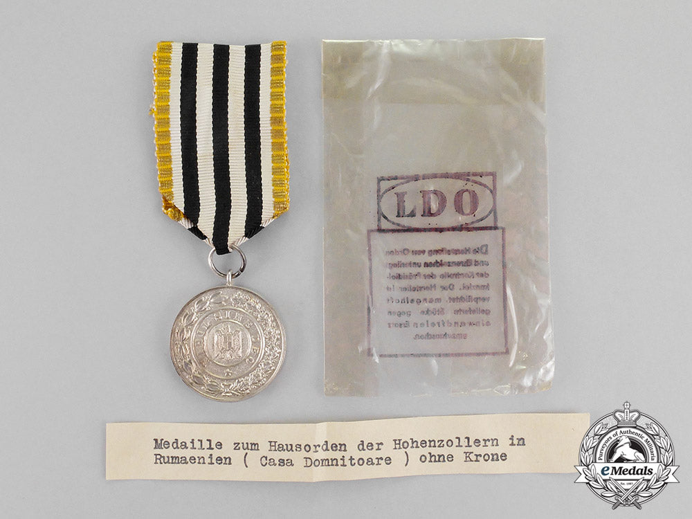 romania,_kingdom._a_house_order_of_hohenzollern,2_nd_class,_silver_grade_medal_m18-0789