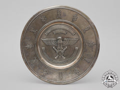 Germany, Luftwaffe. A Honor Salver Distinguished Achievement Awarded To Unteroffizier Emil Reher