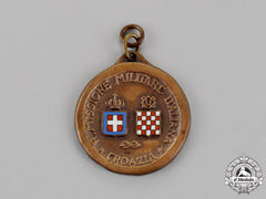 Italy, Fascist State. A Medal Of The Italian Military Mission In Croatia (Ndh), C.1942