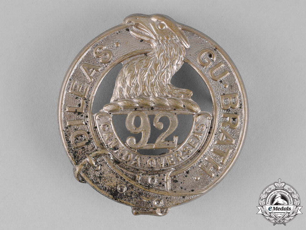 canada._a92_nd_infantry_battalion"48_th_highlanders"_glengarry_badge_m18-2253