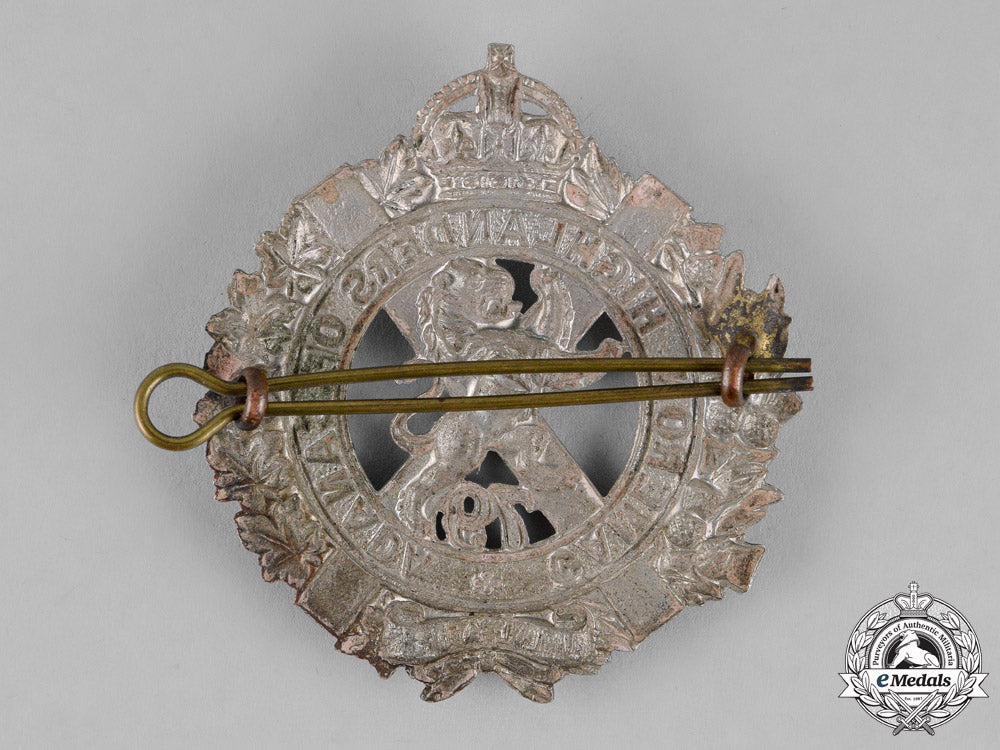 canada._a79_th_cameron_highlanders_of_canada_glengarry_badge,_c.1910_m18-2260