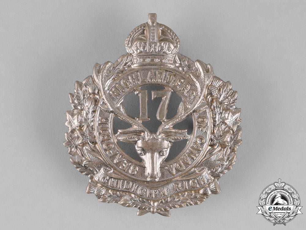 canada._a17_th_infantry_battalion"_nova_scotia_highlanders,_seaforth_highlanders_of_canada"_glengarry_badge_m18-2262