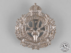 Canada. A 17Th Infantry Battalion "Nova Scotia Highlanders, Seaforth Highlanders Of Canada" Glengarry Badge