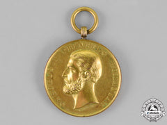 Romania, Kingdom. A Bene Merenti Medal, 1St Class, Gold Grade, C.1879
