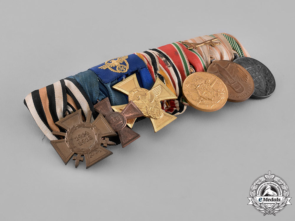 germany,_empire._an_imperial_participation_medal_bar_with_seven_medals_and_awards_m181_1191