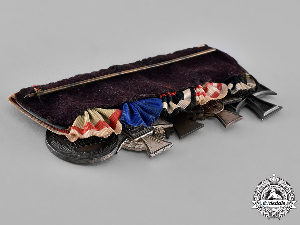 prussia,_state._a_first_war_veteran’s_medal_bar_with_five_medals,_awards,_and_decorations_m181_1199