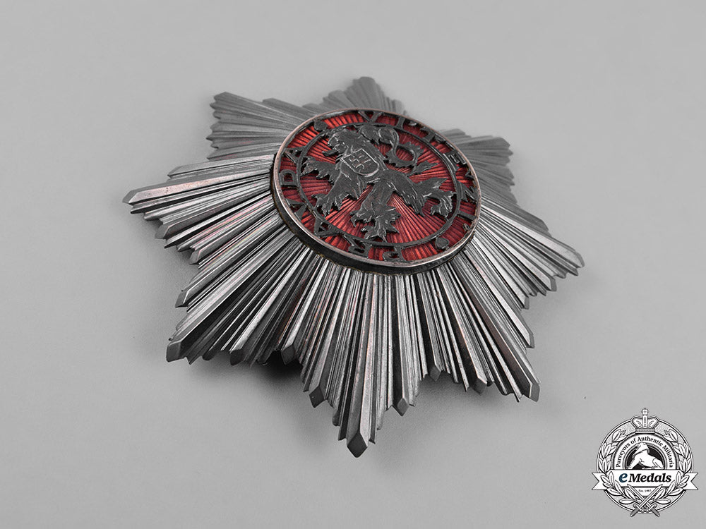 czechoslovakia,_first_republic._an_order_of_the_white_lion,2_nd_class_grand_officer,_by_karnet_kysely_m181_2266